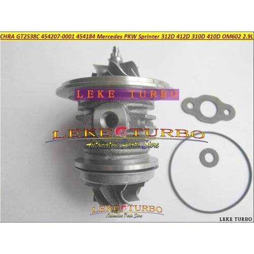 Free Ship TURBO Cartridge CHRA GT2538C 454207 454207-5001S For Mercedes Benz Sprinter 212D 312D 412D 210D 310D 410D OM602 2.9L