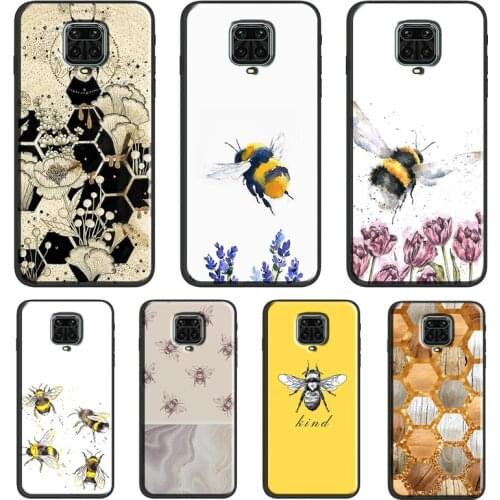 Bee Bumblebee Funda For Xiaomi Redmi Note 10 Pro Note 9 Pro Note 8 Pro 7 K40 8T 9S 9A 9C 9T Case Cover