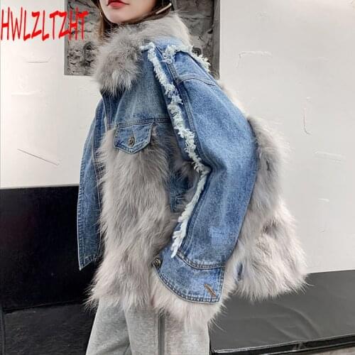 HWLZLTZHT Womens Denim Jackets