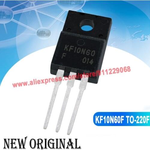 5 Pieces) KF10N60 KF10N60F TO-220F 600V 6A / K2700 2SK2700 900V 3A / P1260ATF / K12A60D TK12A60D 600V 12A TO-220F
