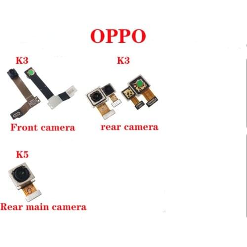 Front & Rear Camera For OPPO K3 K5 Back Big Camera & Small Facing Camera Flex Cable Replacement Repair Parts