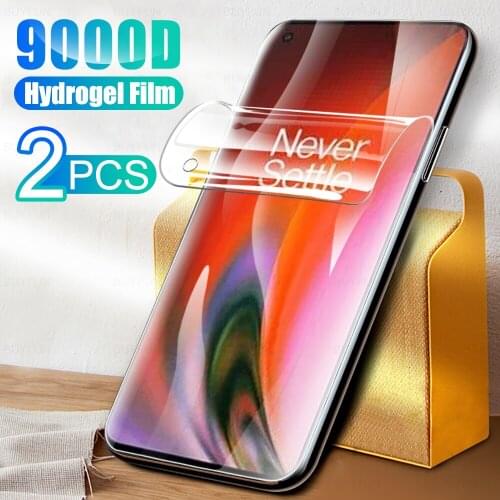 2Pcs Full Cover Soft Hydrogel Film For OnePlus Nord 2 5G Phone Screen Protection For One Plus One+ 1+ Nord2 6.44" Film Not Glass