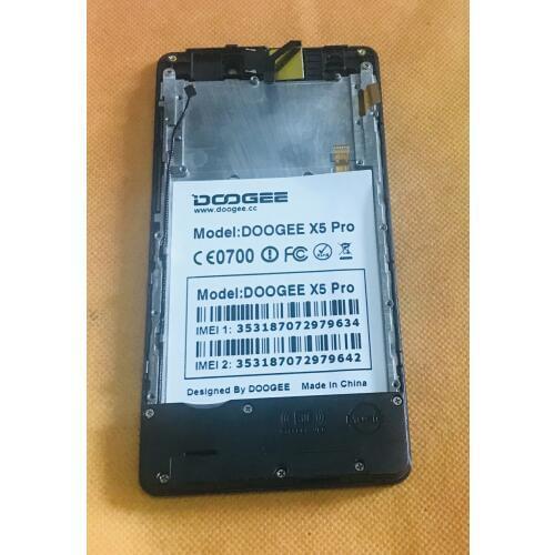 Used Original HD LCD Display +Digitizer Touch Screen+ Frame+loud speaker For Doogee X5 Pro 5" HD1280x720 MTK6735 Free shipping