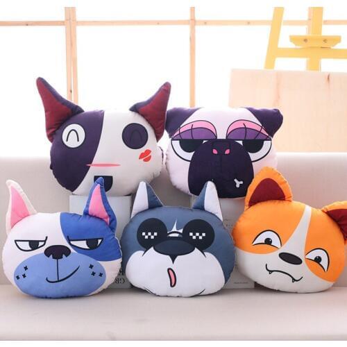 Usb hand warmer pillow high-tech nano heating USB charging pillow cartoon plush winter warm pillow new year birthday gift