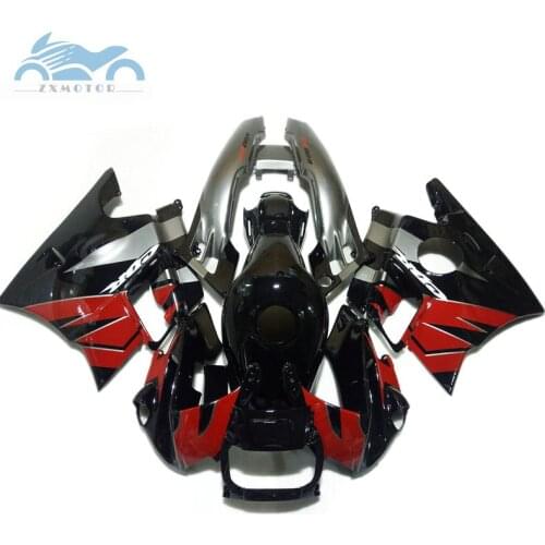 Full fairing kit for HONDA CBR 600 F2 1991 1992 1993 1994 aftermarket fairings CBR600 F2 91 92 93 94 red black bodywork SZ49