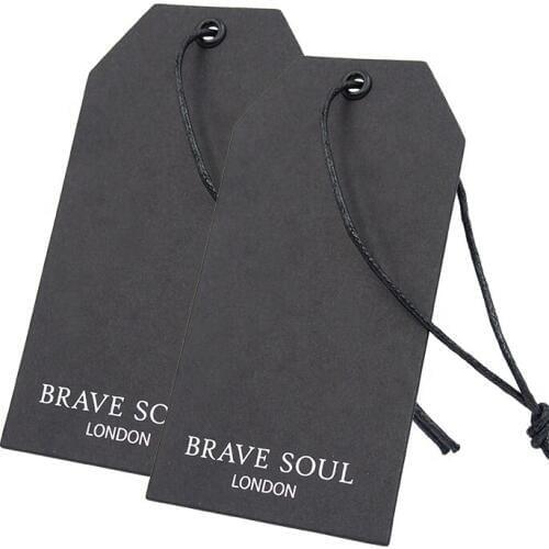 Custom Colorful Accessories Cardboard hang tag