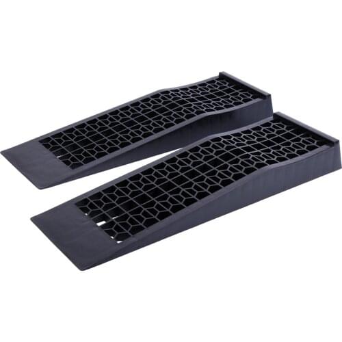 3000KG Capacity Heavy Duty Car Ramps 70cm Plastic Portable Loading Access Ramps Lift Repair Maintenance Jack Lift Tool 2pcs/Pair