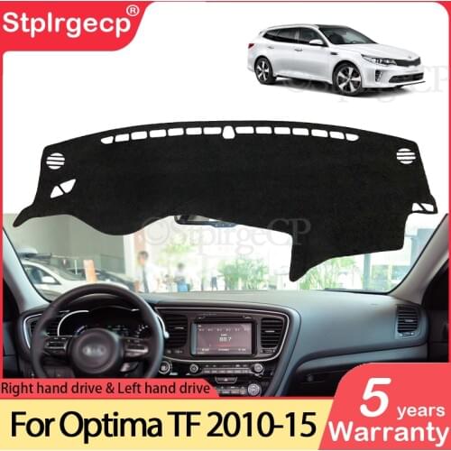 For KIA Optima TF 2010 2011 2012 2013 2014 2015 K5 Anti-Slip Mat Dashboard Cover Sunshade Dashmat Carpet Anti-UV Car Accessories