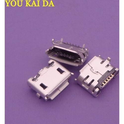 50pcs/lot Micro usb Jack for ASUS Memo Pad HD 7 ME173X Micro USB DC Charging Socket Port Connector
