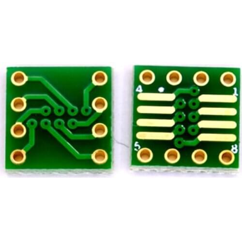 SO sop8 to DIP8 IC Adapter SOIC8 socket test experiment board SMD
