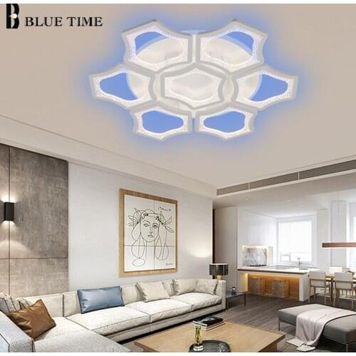 Modern LED Ceiling Light New Acrylic Ceiling Lamp for Living Room Bedroom Dining Room Kitchen Light Home Decor Lighting Fixtures