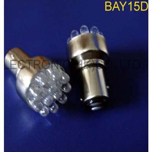 High quality DC12V PY21/4W BAZ15d Car Led Brake Stoplights 1157 Parking Light Bulb,BAY15D Socket Lamp free shipping 50pcs/lot