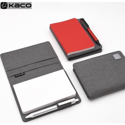 Youpin KACOGREEN ALIO A6 Notebook Set Portable Soft PU Face Forest Paper Notebook With TUBE Metal Gel Pen Wallet Book For Office