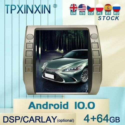 10.0 For Toyota Tundra 2014 - 2019 Android Car Stereo Radio with Screen Tesla Radio Player Car GPS Navigation Head Unit