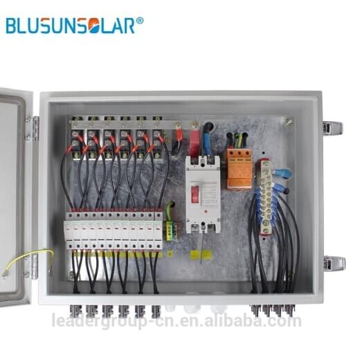 12 String input to 1 string output for off grid solar energy system Photovoltaic Array Solar PV Combiner Box