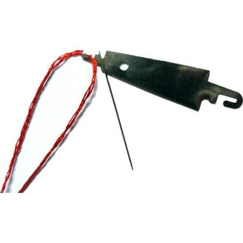 10 pcs Steel Hook needle threader help for hand sew Ribbon embroidery cross x stitching sewing DIY tool craft needlework set