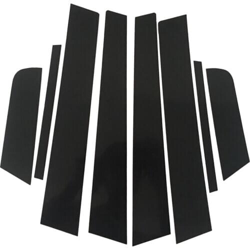 Car Windows Decorative Sticker Accessories Column Decorative Mirror Trim for Mazda 3 2006 2008-2012