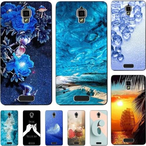 For Lenovo S660 S 660 Cover Fashion Cool Cartoon Flower Capa Soft Silicone TPU Case