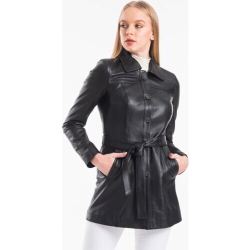Black Womens Leather Jacket