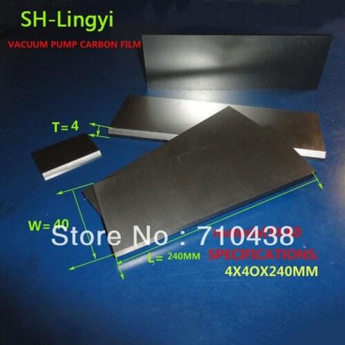 EK60 4X40X240MM BECKER vacuum pump carbon vanes graphite vane,carbon plate