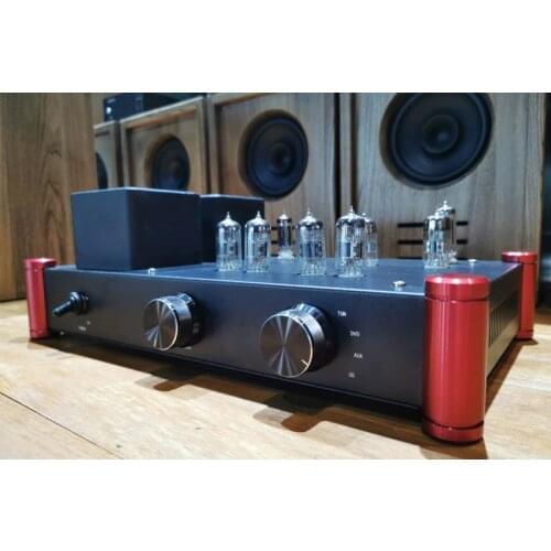 H-999 10 vacuum tube preamplifier 6Z4*2 6N2*4 12AU7*2 6N4*2 tube SNR: 90dB