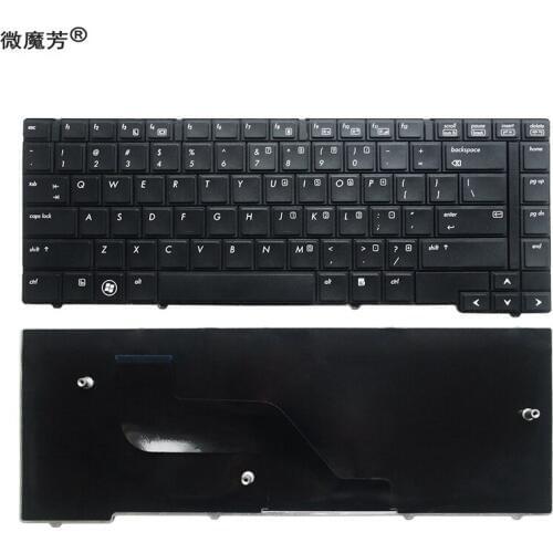 US Keyboard for HP ProBook 6440B 6450B 6445B 6455B Series English Laptop keyboard (Without Point stick)