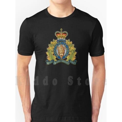 Royal Canadian Mounted Police-- Rcmp T Shirt Cotton Men Diy Print Cool Tee Enigmaticone Police Canada Force Mountie Rcmp