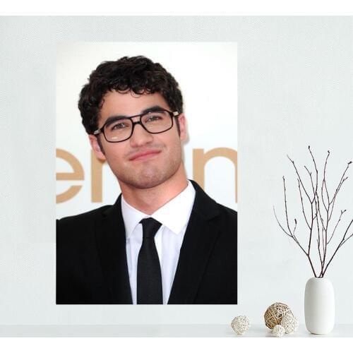 Nice Darren Criss Poster Custom Canvas Poster Art Home Decoration Cloth Fabric Wall Poster Print Silk Fabric