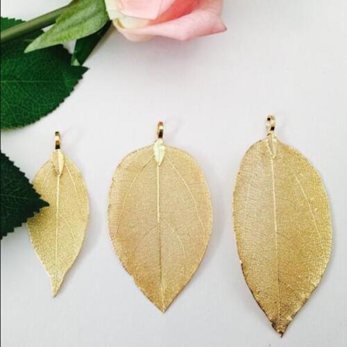 Fashion natural leaf charms for jewelry making womens/girls DIY earrings/necklaces/bracelets/belt charm jewelry of fine pendants
