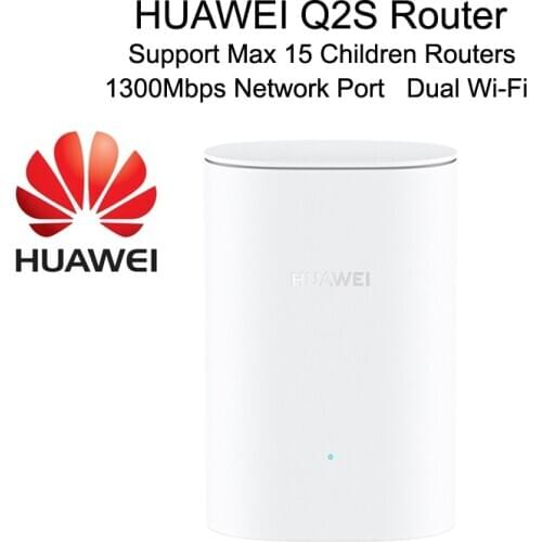 2020 New High-end HUAWEI Wifi Q2S Routers Dual WiFi Gigabit Wireless RJ45 Port Parent-child routers support 15 Children Router