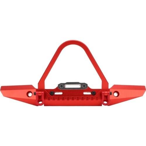 Upgrade Parts Aluminum Alloy Rear Bumper Fits for HPI TRX-4 SCX10 SCX10 II Crawler Car