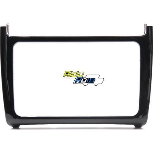 FOR VW POLO 6C Piano Paint Radio Upgrade RCD510 RCD330 RNS510 187A 187B Panel frame
