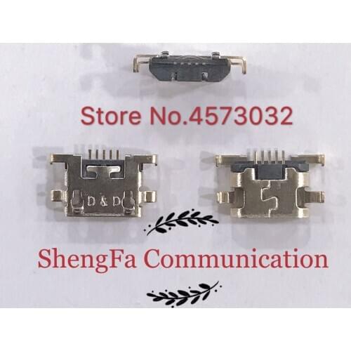 10-50pcs for Lenovo A798T A590 A808 A706T A670T S890 S820 S880 A710E Micro USB Jack Mini Charging Socket Connector