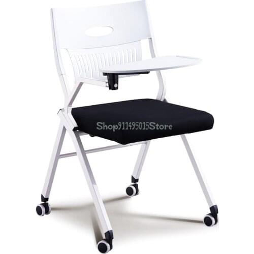 Training Chair With Table And Board One Table And Chair Folding Training Chair Conference Chair
