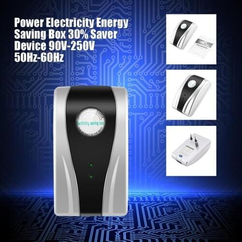 EU/US/UK Plug Energy Saver 90V-250V New Type Power Electricity Saving Box Save 30% Device For Home Office Factory Hot Sale