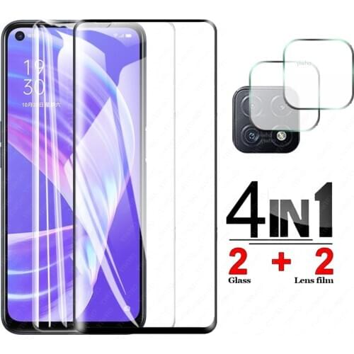 Protective Glass on for Oppo A73 5g 2020 Screen Protectors Camera lens Tempered glass on for a735g oppoa73 CPH2161