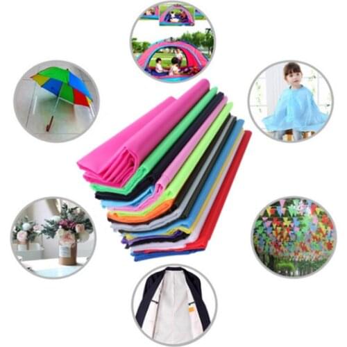 1.5mx1m Wide 380T Checked Polyester Waterproof Fabric, PU Coating For Kite Fabric Umbrella Cloth DIY Handmade Fabric