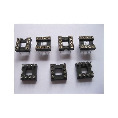 20 pcs IC Socket 8 PIN Round DIP High Quality 2.54mm