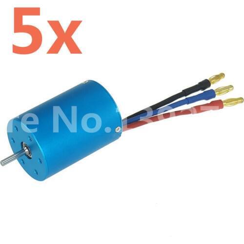 5Pcs/Lot 107051 ( 03302 ) RC HSP 3650 BRUSHLESS 540 Motor 3300KV For 1/10 Scale Models 2S 3S Battery Remote Control Car