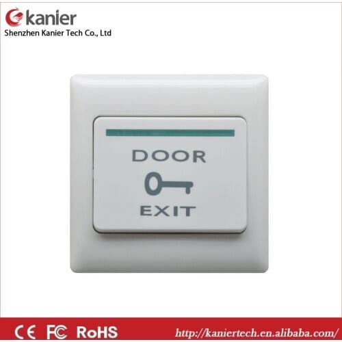 White Cheap Quality Exit Button Switch for Access Control System