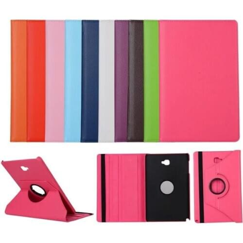 Tablet Case For SAMSUNG Galaxy Tab A A6 10.1'' with S Pen P580 P585 PU Leather 360 Degree Rotating Stand Case Cover Fundas