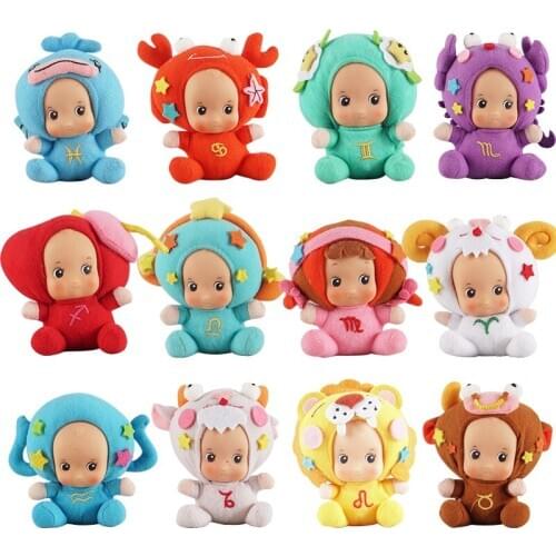 Baby Dolls Plush Toys For Girls Constellations Dolls Surprise Gift Silicone Reborn Baby Doll Girls Toys Children Products