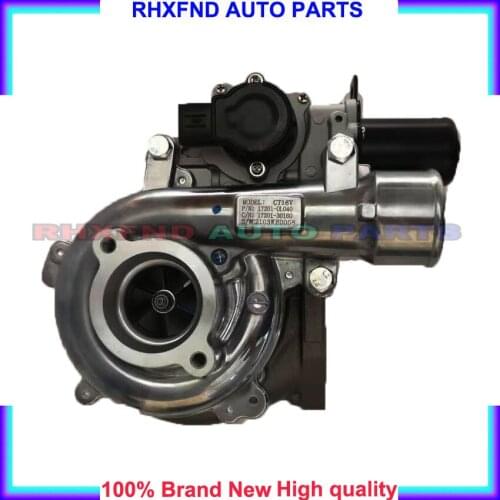 1KDFTV engine 17201-30160 17201-0L040 17201-30110 turbocharger with Solenoid Valve For Toyota LAND CRUISER PRADO Forturner
