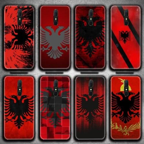 Albania flag Phone Case For Oppo A5 A9 2020 Reno2 z Renoace 3pro A73S A71 F11