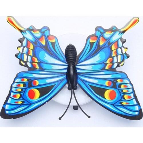Hot Newest Mini Cute Butterfly LED Night Light Lamp with Colorful Changing for Home Room Party Desk Wall Decor LED Night Light