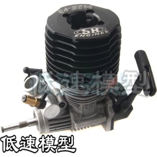 HSP RC Car 1:8 Buggy Monster Truggy Nitro Engine Taiwan Imports Black SH 28 Engine M28-P3 4.57CC Pull Starter