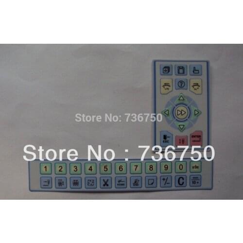 Dahao BECS 328 control panel keyboard / keypad / membrane for China embroidery machines / spare parts