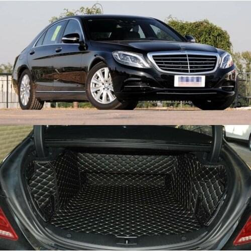 Full Covered Seat Pad Cargo Box Trunk Floor Mat Carpet Liner For Mercedes Benz Maybach