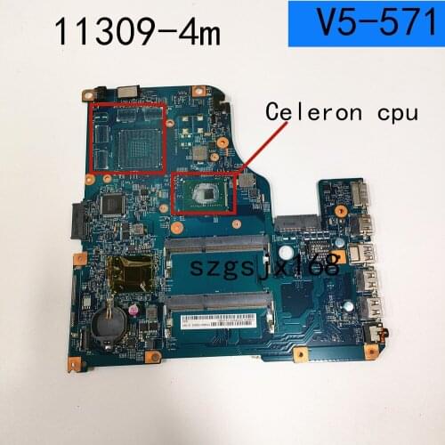 NBM4911007 11309-4M PARA ACER ASPIRE V5-571P V5-471P MOTHERBOARD I5-3337U 1.8g NB. M4911.007 48.4TU05.04M