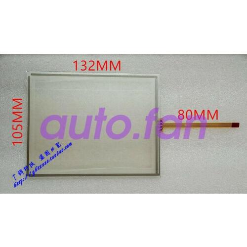 New for 5.7-inch resistive car GPS car DVD external screen glass 132*105